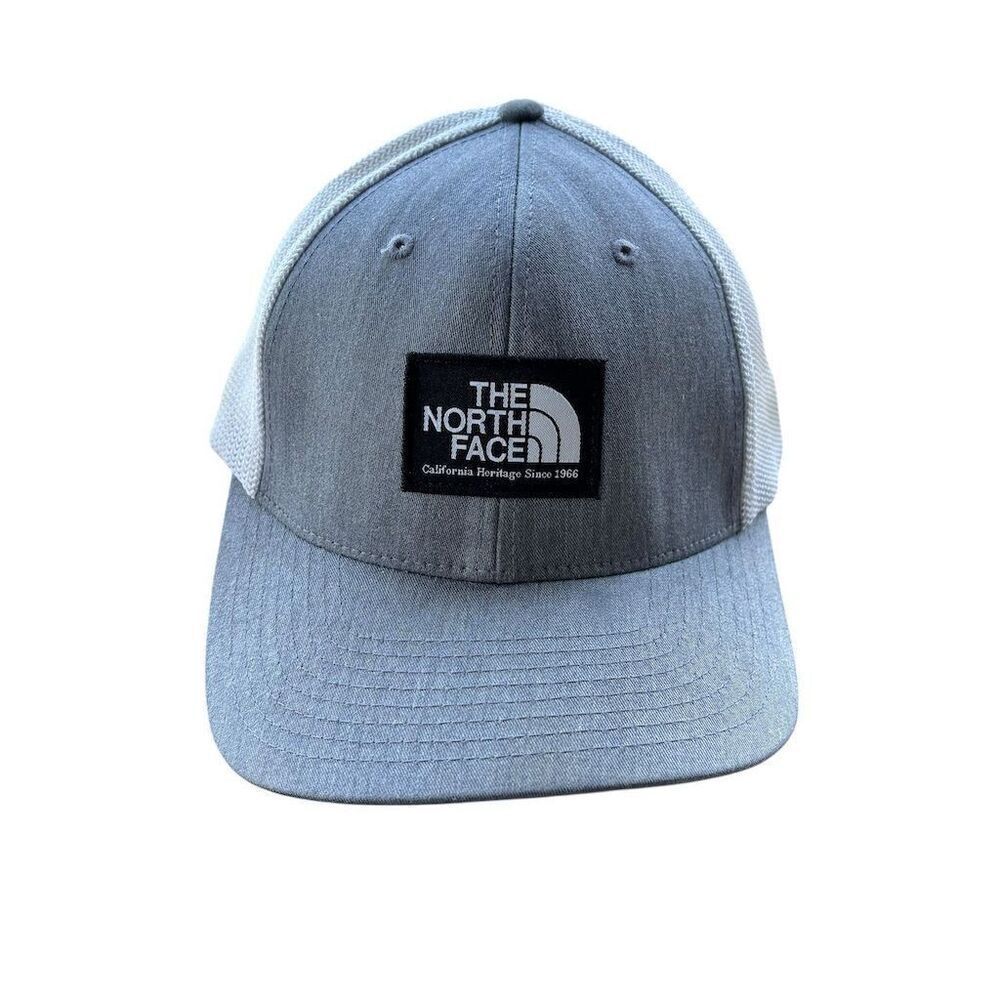 The North Face Men's Gray Mesh Back Fitted Hat‎ One Size